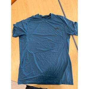 RVCA VA Sport Performance T-Shirt Blue